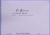 O FORTUNA (from Carmina Burana) - Parts & Score, LIGHT CONCERT MUSIC