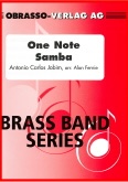 ONE NOTE SAMBA - Parts & Score
