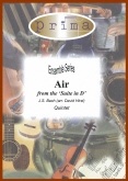 AIR (from Suite in D ) - Parts & Score, Quintets