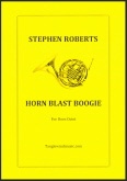 HORN BLAST BOOGIE - Horn Octet - Parts & Score, Large Brass Ensemble