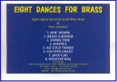EIGHT DANCES FOR BRASS - Parts & Score, Beginner/Youth Band