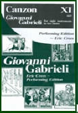 CANZON XI (1615) - Parts & Score, Gabrieli Brass