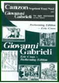 CANZON SEPTIMI TONI a 8 No.2 - Parts & Score, Gabrieli Brass