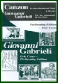 CANZON In Echo Duodecimi Toni a 10 (1597) - Parts & Score, Gabrieli Brass