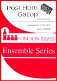POST HORN GALLOP - Ten Part Brass - Parts & Score