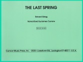 LAST SPRING, The - Parts & Score, LIGHT CONCERT MUSIC