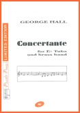 CONCERTANTE for Eb. Bass & Band - Parts & Score