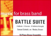 BATTLE SUITE - Parts & Score, TEN PART BRASS MUSIC