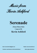 SERENADE for Tenor Horn - Parts & Score, Solos