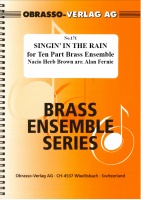 SINGING IN THE RAIN - Parts & Score, TEN PART BRASS MUSIC