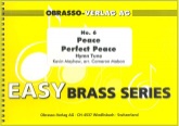 PEACE PERFECT PEACE - Easy Brass Band Series # 6 Parts & Sc., Hymn Tunes, Beginner/Youth Band