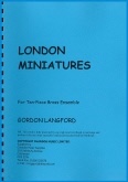 LONDON MINIATURES - Parts & Score, Large Brass Ensemble