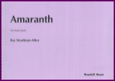 AMARANTH - Score only, TEST PIECES (Major Works)