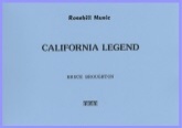 CALIFORNIA LEGEND - Score only, TEST PIECES (Major Works)