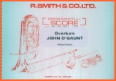 JOHN O'GAUNT - Score only, TEST PIECES (Major Works)