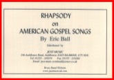 RHAPSODY ON AMERICAN GOSPEL SONGS - Score only, LIGHT CONCERT MUSIC