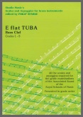 SCALES & ARPEGGIOS for Eb Tuba (bass clef) - Solo with Piano, Books
