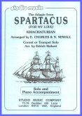 ADAGIO - Spartacus (cornet) - Solo with Piano, SOLOS - B♭. Cornet/Trumpet with Piano