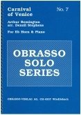 CARNIVAL OF VENICE (Eb Horn) - Solo with Piano, SOLOS for E♭. Horn