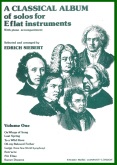 CLASSICAL ALBUM; A BOOK 1 - Eb. Version - Solo with Piano, SOLOS for E♭. Horn