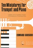 TEN MINATURES for Trumpet - Solo with Piano, Books