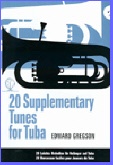 TWENTY SUPPLEMENTARY TUNES for TUBA - Solo with Piano, Books