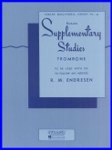 SUPPLEMENTARY STUDIES for Trombone - Solo Study Book, Books