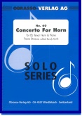 CONCERTO FOR  Eb. Tenor Horn & Piano - Solo with Piano, SOLOS for E♭. Horn