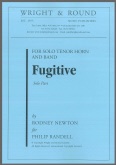 FUGITIVE -  Eb. Horn Solo - Parts & Score, SOLOS for E♭. Horn