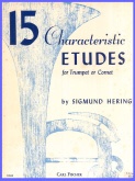 15 CHACTERISTIC ETUDES - Book, Books