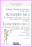 CONCERTO No.1 - For Piccolo Trumpet or Bb. Trumpet & Piano