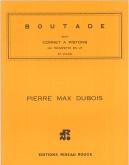 BOUTADE for Cornet or Trumpet & Piano, SOLOS - B♭. Cornet/Trumpet with Piano