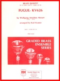 FUGUE KV626 for Brass Quintet - Parts & Score, Quintets
