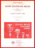 MORE BLUEGRASS BRASS for Brass Quintet - parts & Score