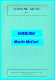 HOEDOON - Parts & Score, Large Brass Ensemble