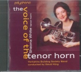 VOICE of the TENOR HORN, The - Sheona White - CD, BRASS BAND CDs