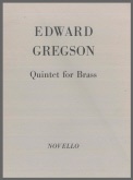 QUINTET for BRASS - Score Only, Quintets