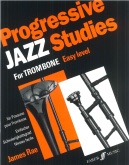 PROGRESSIVE JAZZ STUDIES for Trombone - Easy Level Book, Books