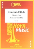 KONZERT ETUDE - Eb. Horn & Piano Accompaniment