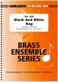 BLACK and WHITE RAG - Ten Part Brass Pts & Sc, TEN PART BRASS MUSIC