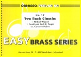 TWO ROCK CLASSICS - Easy Brass Band Series#17 - Pts & Score