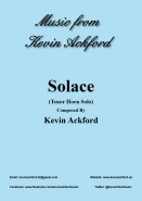 SOLACE - Eb. Horn - Parts & Score