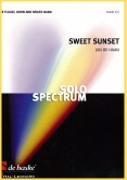 SWEET SUNSET - Flugel Solo with Band - Parts & Score