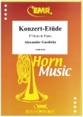 CONCERT ETUDE - Eb.Soprano/ Eb. Horn and piano accomp.