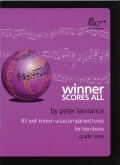 WINNER SCORES ALL - Book for Trombone in Bass Clef
