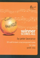 WINNER SCORES ALL - Book suitable for Tuba in Bass Clef, SOLOS - Tuba in BC, Books