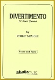 DIVERTIMENTO for Brass Quartet - Parts & Score