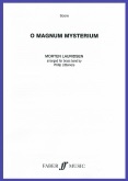 O MAGNUM MYSTERIUM - Parts & Score, LIGHT CONCERT MUSIC