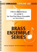 TWO CHRISTMAS CLASSICS - Brass Ensemble - Parts & Score, Christmas Music