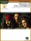 PIRATES of the CARIBBEAN for Trombone with CD Accompaniment, BOOKS with CD Accomp.